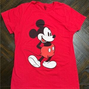 Disney Kids Red Mickey Mouse Graphic Tee